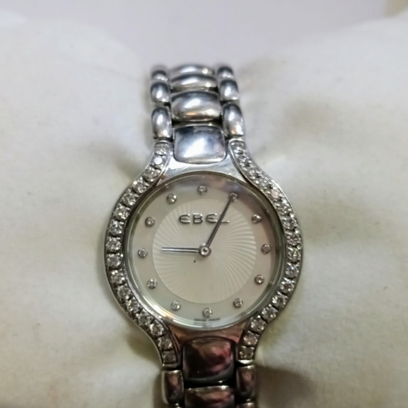 Ebel Beluga Women's Diamond Bezel Watch